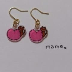 ♡と猫ちゃんピアス☆のサムネイル