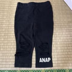 ANAP kids ダメージ加工 レギンス 100cmのサムネイル