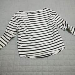 美品♪ボーダーカットソーのサムネイル