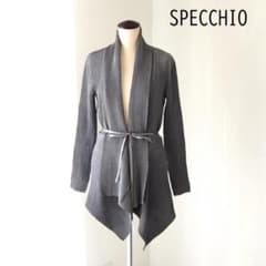 SPECCHIO スペッチオ シャトルプリーツ カーディガン 40 グレー - メルカリ