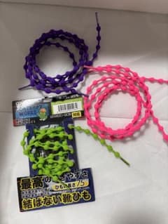 キャタピーワークス　結ばない靴紐のサムネイル