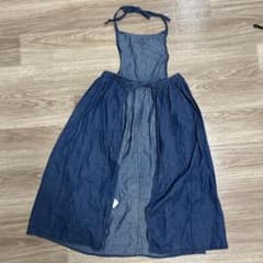 デニムエプロンスカートのサムネイル