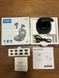 Soundcore P40i 完全ワイヤレスイヤホン 本体 箱付き　ブラックのサムネイル