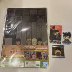 名探偵コナン 一番ラボ クリアファイルセット ＆ シール カード 計4点セット