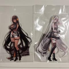 公式 コラボ】勝利の女神：NIKKE ノワール ブラン BIGアクリルスタンド