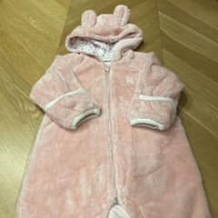 ミキハウス マイクロファー カバーオール うさぎ60 70 80 - メルカリ