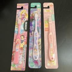 ゴ*ー様 キャラクター歯ブラシセット（ラプンツェル、アナ、エルサ）のサムネイル