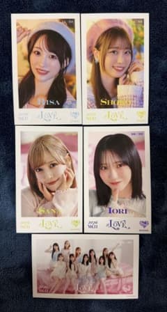 =LOVE ミニフォトカード 5枚セット 2026 Vol.11のサムネイル