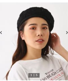 rodeocrowns 透カシ編ミ ベレー ロデオのサムネイル