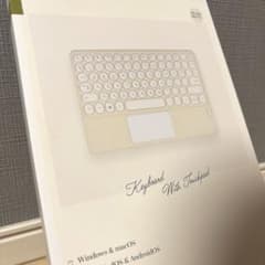 【新品未使用】3coins ワイヤレスキーボードのサムネイル