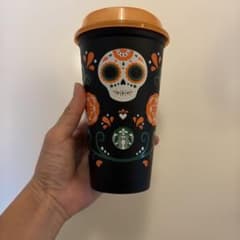 Starbucks タンブラー スカル柄 ハロウィンのサムネイル