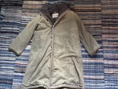 kapital kountry モンゴルコート フリースロングコート オリーブ 