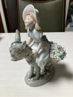 ミキティー　LLADRO　リヤドロ　【プラテロと花】２　リアドロ　Ｌ562 LLADRO リヤドロ 【プラテロと花】3 リアドロ インテリア L589 - メルカリ