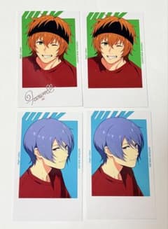 アイドルマスターSideM FiFSイラスト展 フォト風カード　若里春名　榊夏来のサムネイル