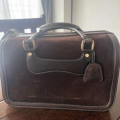 小型 GUCCI スエード ボストンバッグ ブラウン - メルカリ