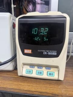 MAX ER-180 UD 電子タイムレコーダー - メルカリ