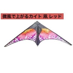 カイト 凧 凧揚げ 微風で揚がる 安定 丈夫 大人 初心者 レッド