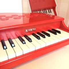 KAWAI ミニピアノ P-25 ポピーレッド カワイピアノ - メルカリ
