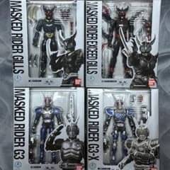 S.H.フィギュアーツ仮面ライダーギルス&仮面ライダーG3 4体セット（開封品） S.H.フィギュアーツ仮面ライダーギルス&仮面ライダーG3 4体セット