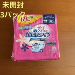 ポイズ肌ケアパッド超吸収ワイド　300cc お徳パック　18枚入のサムネイル