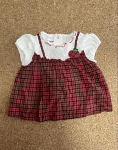 ファミリア　Tシャツ(80cm) 少々シミありのサムネイル