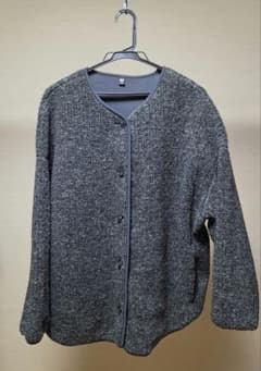 유니클로 유니클로 보어 프리스 릴렉스 가디건
