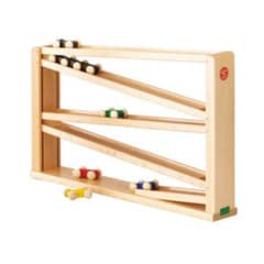 ベック社 クネクネバーン　トレインカー 木製スロープ　spiel gut 美品】ベック社 クネクネバーン トレインカースロープ spiel gut