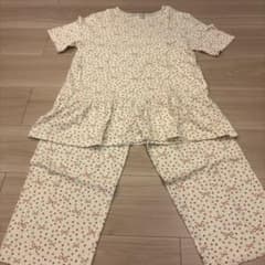 Wacoal kidsリボンとドット柄のキッズパジャマ上下セットのサムネイル