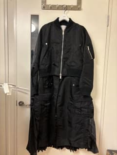 sacai  ma-1 ドッキング　ナイロン　ツイルコート　aw20のサムネイル