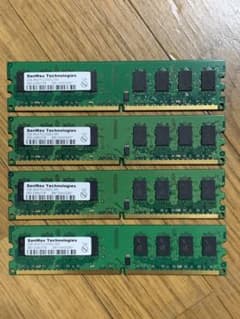 SanMax PC2-5300(DDR2-667) 8GB (2GB×4)のサムネイル