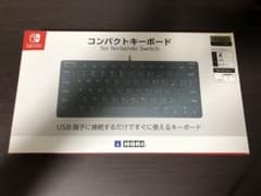 任天堂スイッチ NintendoSwitch ライセンス商品コンパクトキーボードのサムネイル