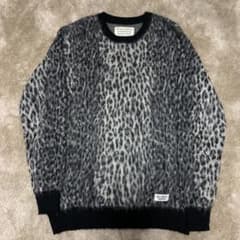 wacko wacko モヘア レオパードセーター Mサイズのサムネイル