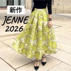 26年今期！】ジャガード ドーリー立体スカート ジェンヌ L完売 