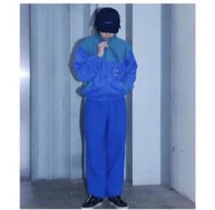 デッドストック vintage フランス軍　ミリタリー　フリース　セットアップのサムネイル