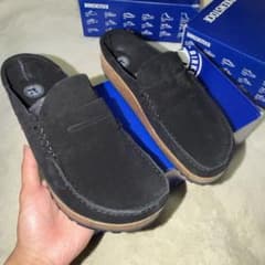 BIRKENSTOCK スエード サンダル ブラック