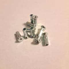 【10個入】一般自転車スポーク用 ニップル 鉄製 ママチャリ シティサイクル