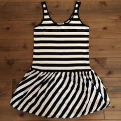 スパイラルガール   美品  ボーダーワンピースのサムネイル