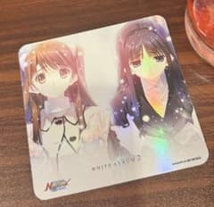 WHITEALBUM2 コースター コラボカフェ 雪菜 冬馬かずさ - メルカリ
