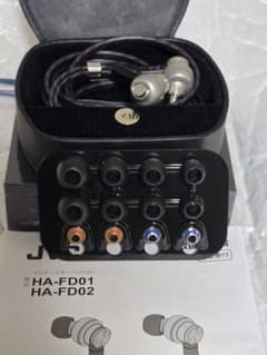 美品】JVC HA-FD01 付属ノズル完備 ステンレスメッシュ換装済 清掃済