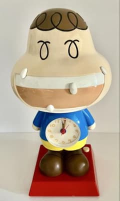 ☆動作確認済・中古☆　レア品！！ごはんがすすむ君　目覚まし時計のサムネイル