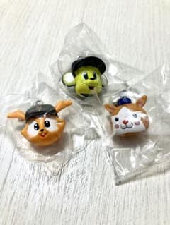 プロ野球マスコット　めじるしアクセサリー 3種セットのサムネイル