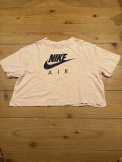 NIKE AIR クロップド丈 半袖Tシャツ ピンクのサムネイル