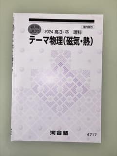 テーマ物理(磁気・熱) 2024 夏期講習 河合塾のサムネイル