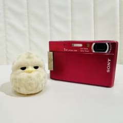 ジャンク】コンデジ SONY Cyber-shot DSC-T100 レッド - メルカリ