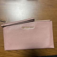 MICHAEL KORS リストレット ポーチ ピンクのサムネイル