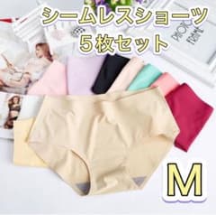 레이디스 반바지 원활한 5 색 세트 바삭바삭 속옷 심플 팬츠