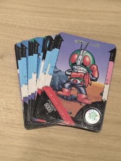仮面ライダー カードダス 13枚セット 当時物のサムネイル