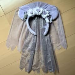 ディズニー ハロウィーン 2019 カチューシャ ベール付き　花嫁カチューシャのサムネイル