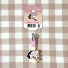 サンリオ マイメロディ ちょこぴたん自転車キーホルダー 鈴ストラップ