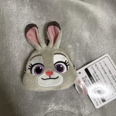【新品タグ付き】ズートピア　フェイスがま口ポーチ　ジュディ